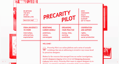 Desktop Screenshot of precaritypilot.net